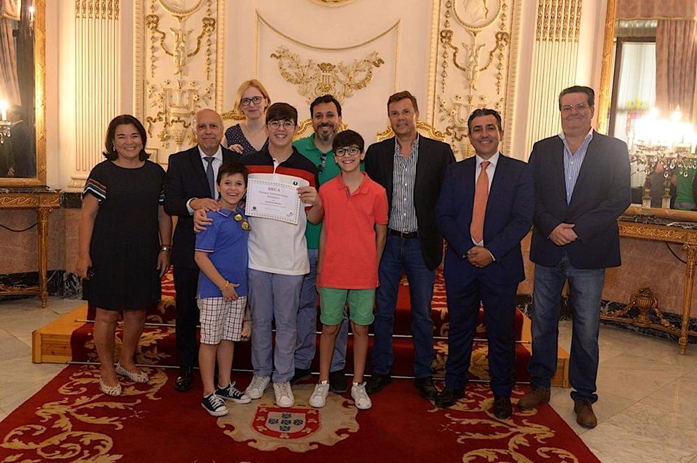 José Sánchez Menchén ,ha sido el ganador de la beca ofrecida por la Federación Española de Familias Numerosas (FEFN).