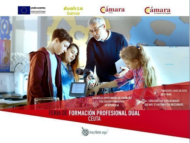 La Cámara de Comercio organiza la Feria de FP Dual.