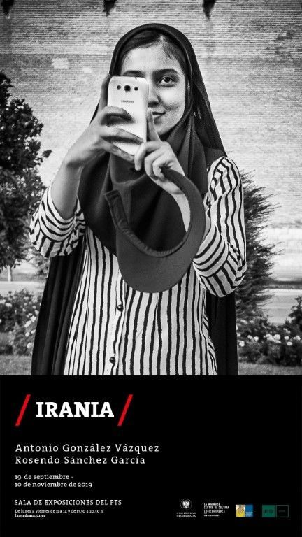 La exposición fotográfica Irania se muestra en el Parque Tecnológico de la Salud de Granada