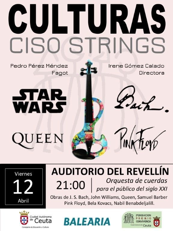 La Ceuta International Symphony Orchestra ofrece un concierto el próximo viernes