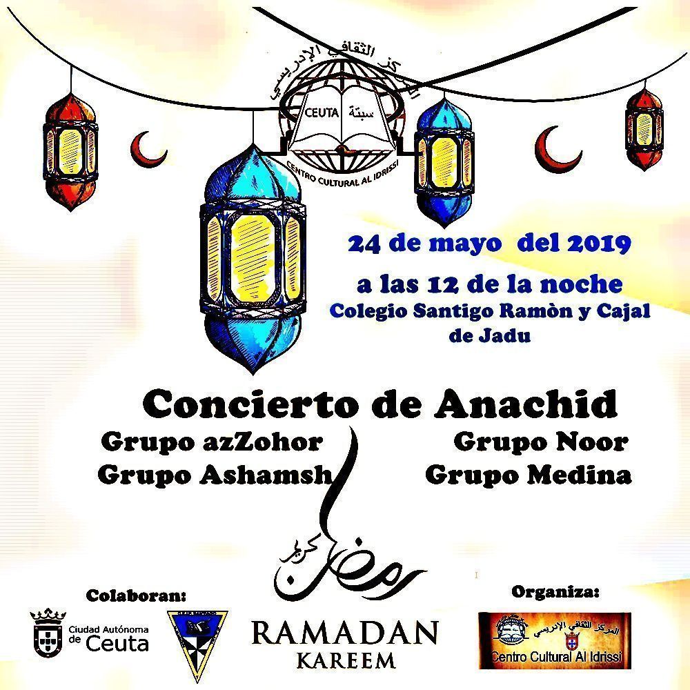 Al Idrissi organiza un concierto de ramadán.