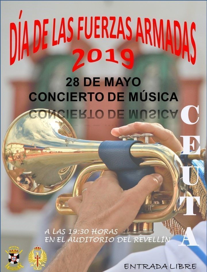 El Revellín acoge mañana un concierto de música organizado por la Comandancia General