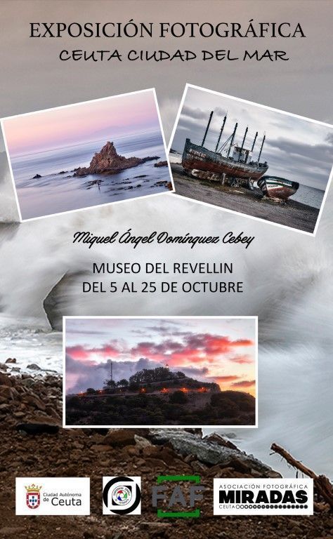 El Museo del Revellín acoge la exposición de fotografías “Ceuta, ciudad del mar”