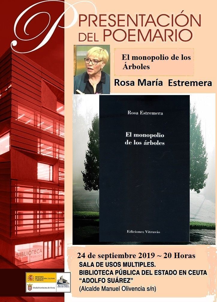 El martes se presenta el poemario “El monopolio de los árboles”