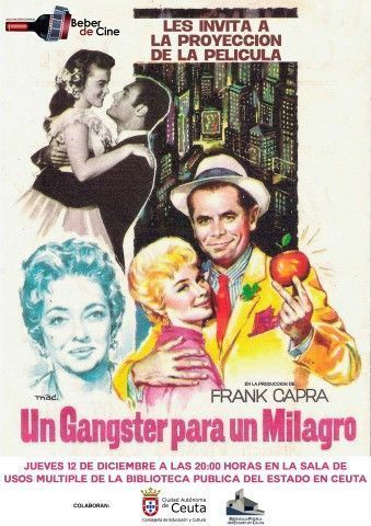 La asociación Beber de Cine elige la película “Un gánster para un milagro” para el mes de diciembre