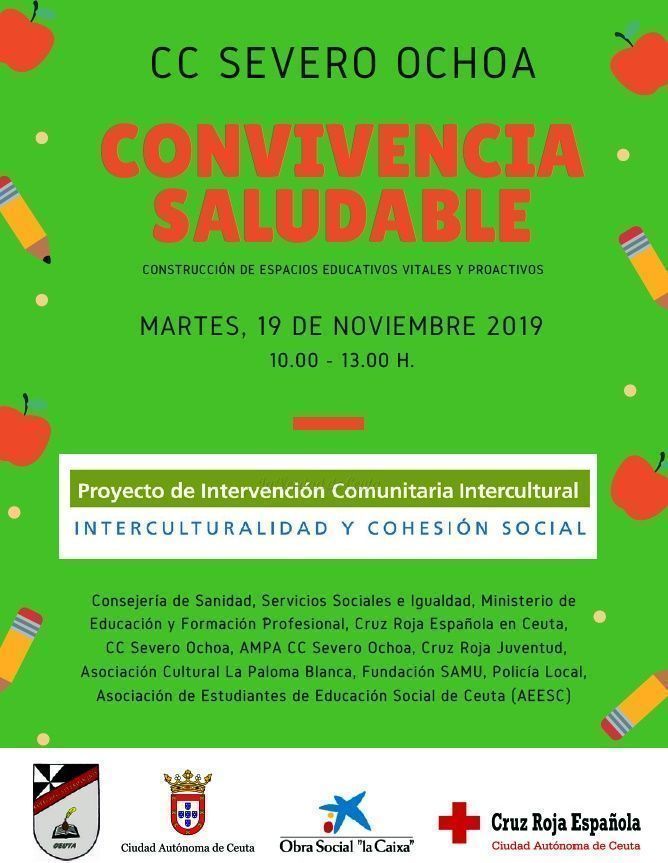 El proyecto ICI/Cruz Roja impulsa el proceso comunitario en el Severo Ochoa con iniciativas para la convivencia saludable