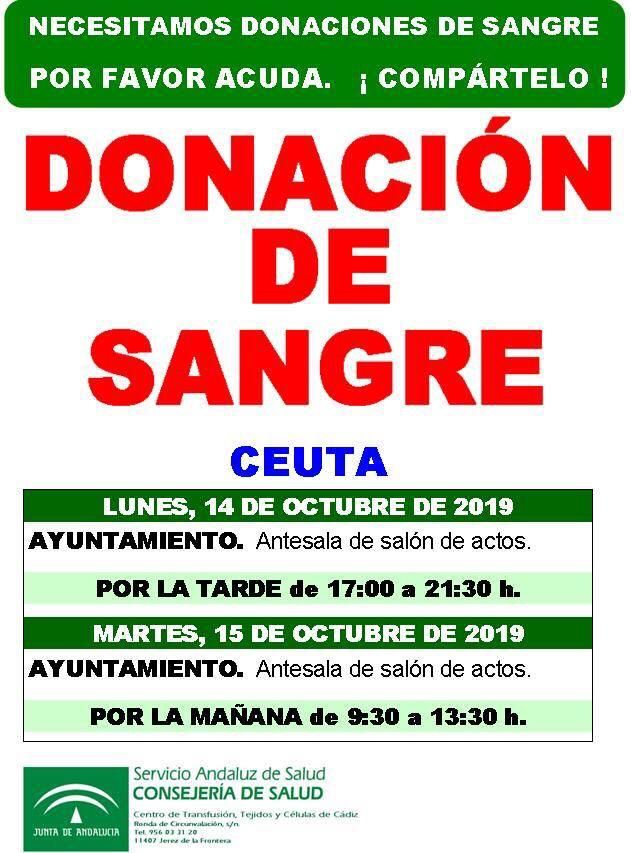 El Ayuntamiento volverá a acoger este lunes una nueva campaña de donación de sangre