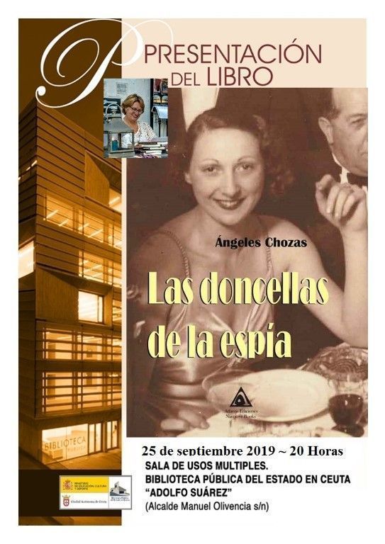 Mañana se presenta el libro “Las doncellas de la espía”