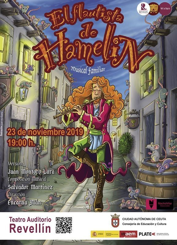 Cultura pone a la venta las entradas para el musical infantil El flautista de Hamelin