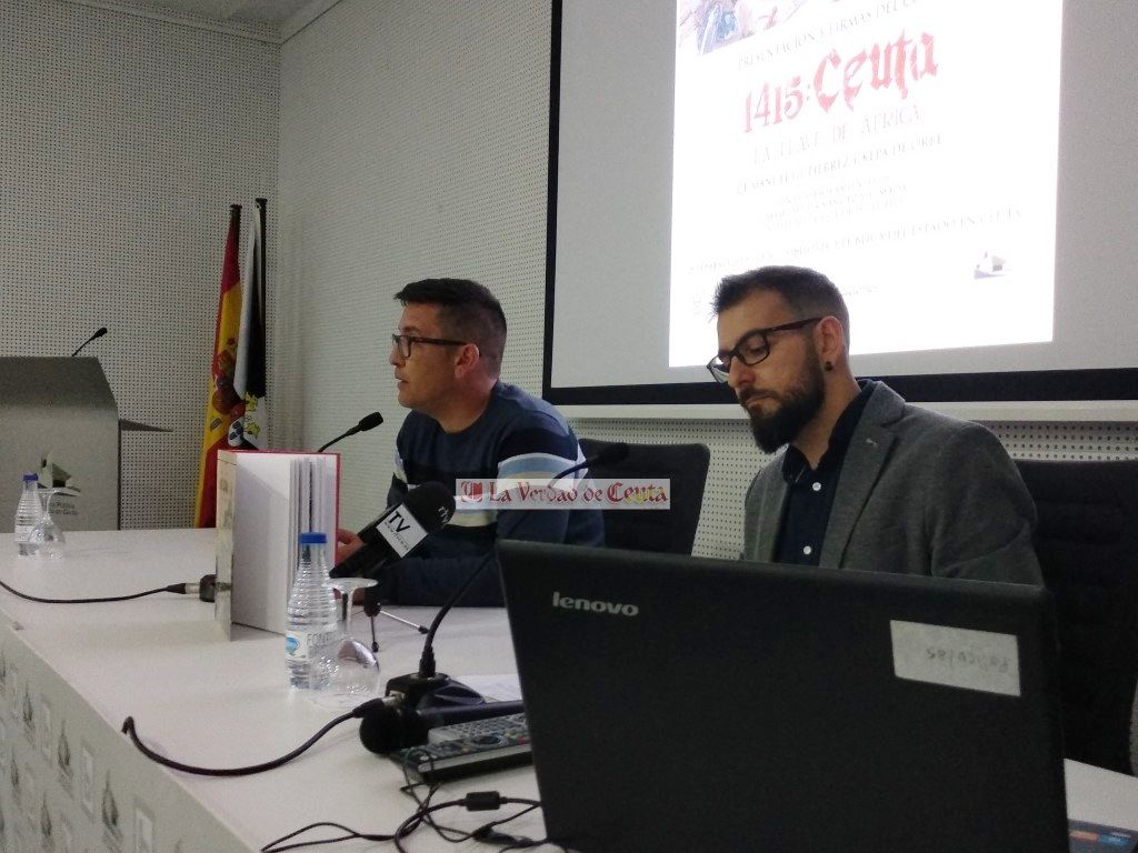 Presentación del cómic 'Ceuta 1415', "la creación de este cómic lo tenía en mente desde hace muchos años"