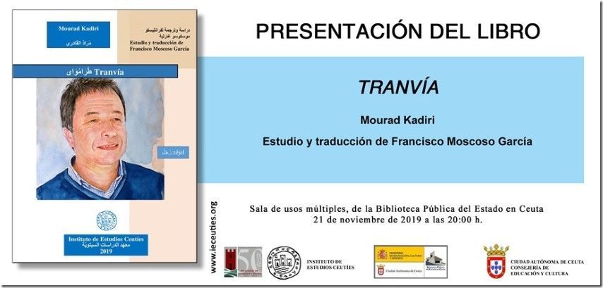 El Instituto de Estudios Ceutíes presenta mañana el libro “Tranvía”