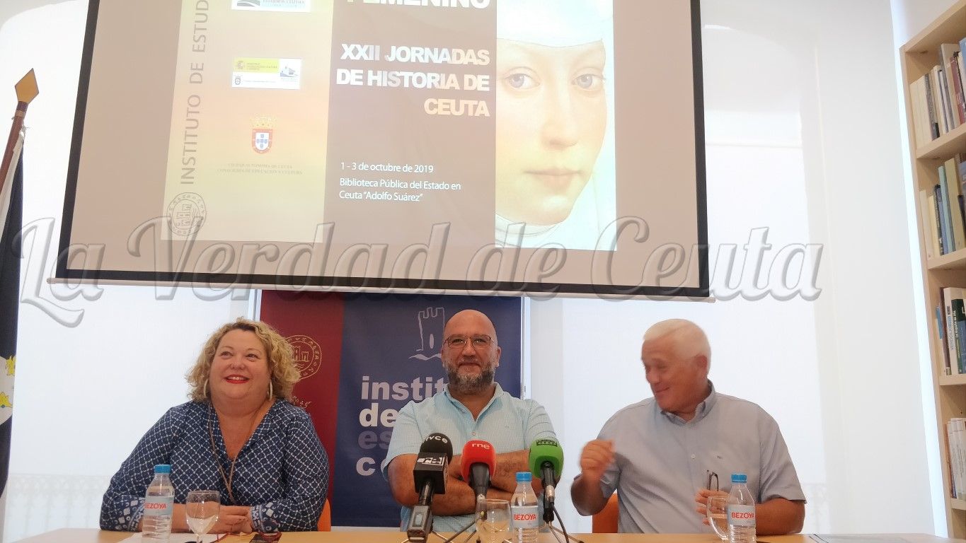 “Historia en Femenino”, lema de las XXII Jornadas de Historia en Ceuta del IEC