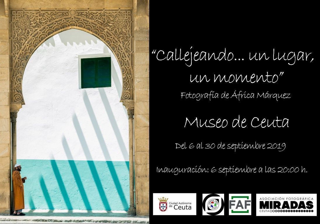 Mañana se inaugura la exposición fotográfica “Callejeando, un lugar y un momento”