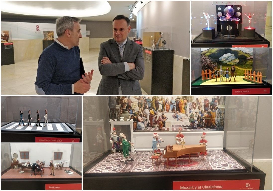 Inaugurada la Exposición “Plasithistoria de la Música” en el Auditorio del Revellín