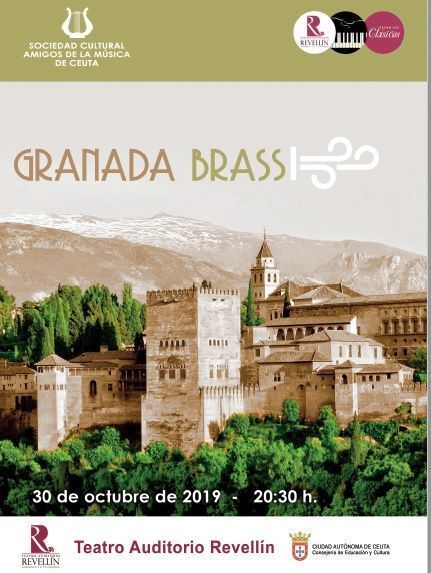 El Quinteto de Metales Granada Brass actuará en el Revellín