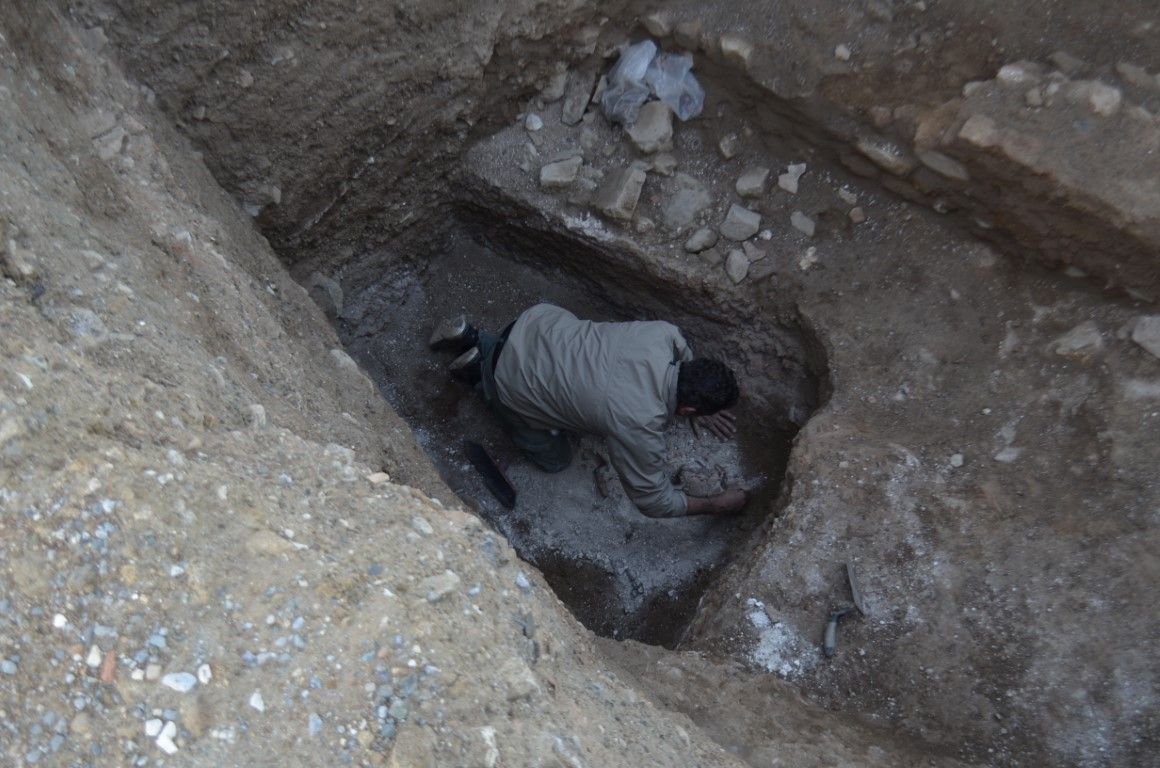 Se encuentran restos arquelógicos tardomedievales en el cuartel del Brull