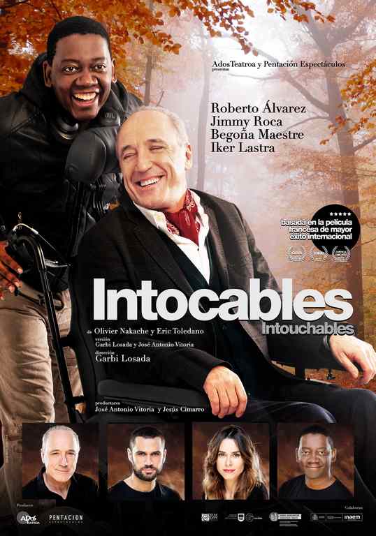 Cultura pone a la venta las entradas para la adaptación teatral de la película “Intocables”