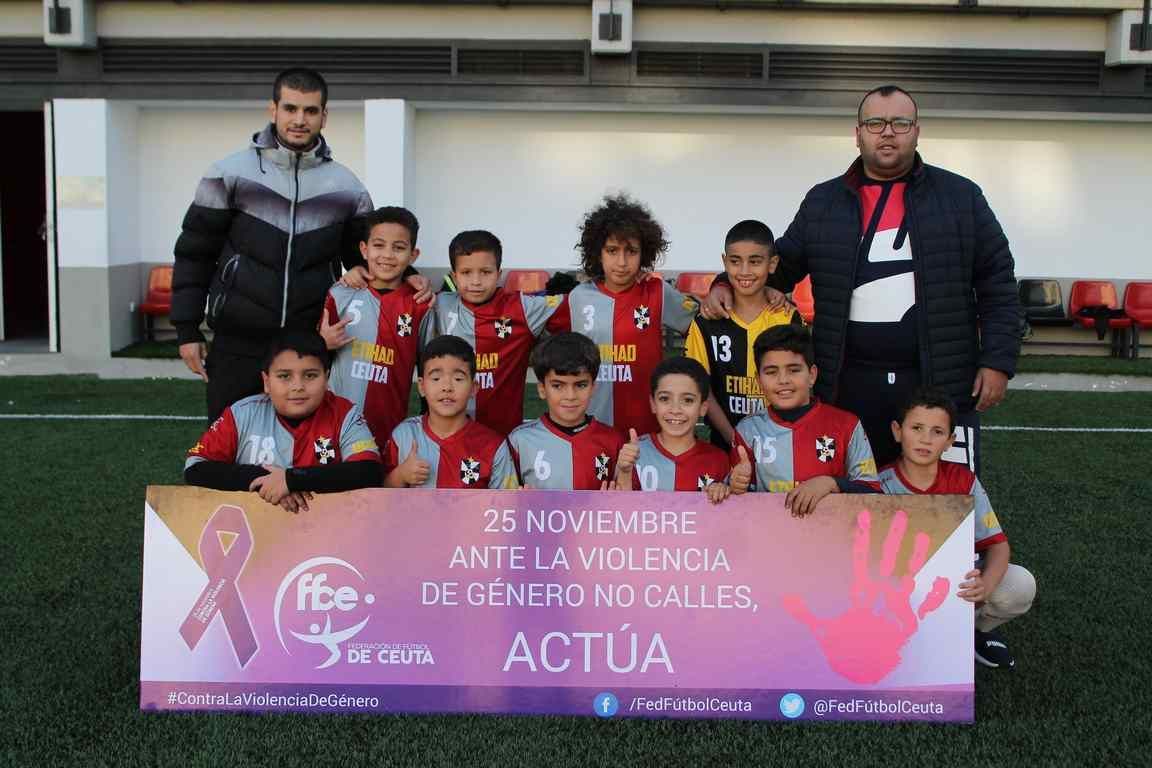 El Fútbol Base se suma a la lucha contra la Violencia de Género 