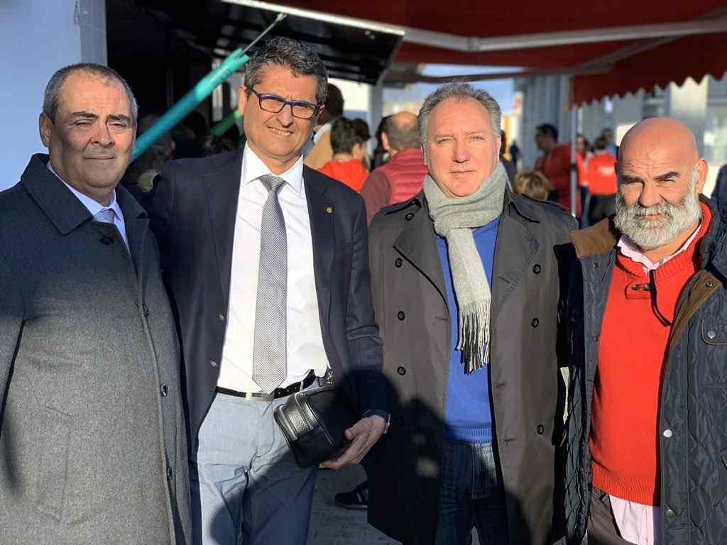  El Presidente Gaona apoya al Ceuta ante el Antoniano