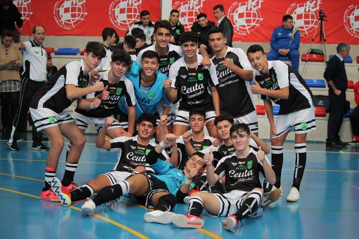 Ceuta Sub-16 remonta ante Navarra y se jugará la clasificación con la anfitriona Murcia 