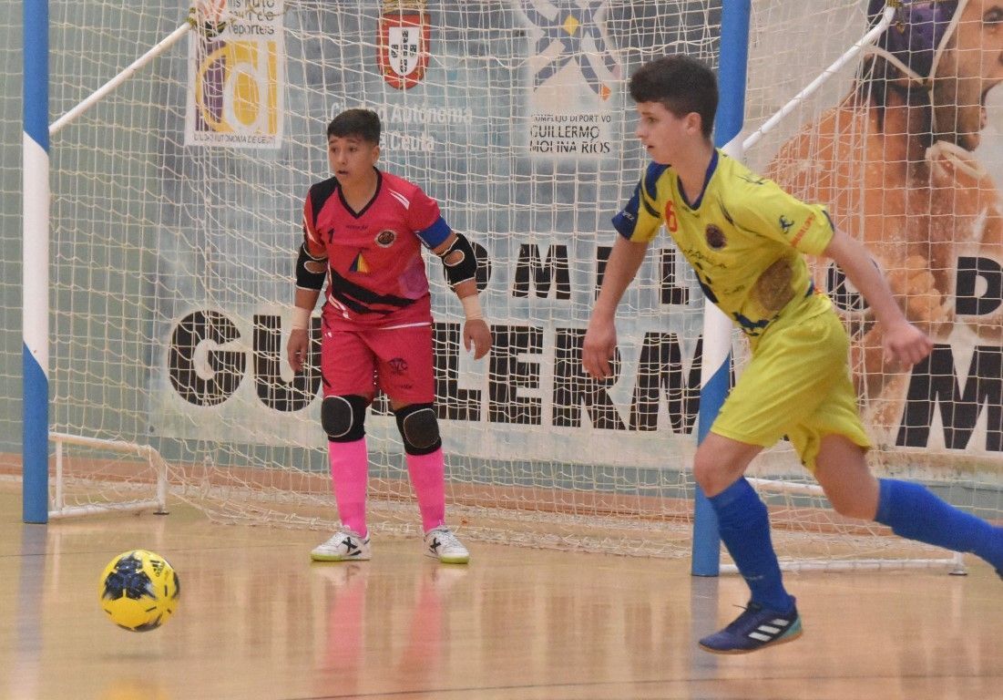 El viernes se disputará la semifinal Nacional Infantil FS: Polillas Ceuta – El Ejido