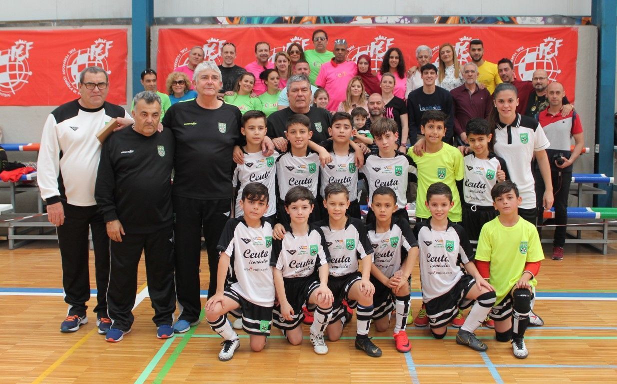 Finaliza la participación de Ceuta en el Nacional Benjamín de Fútbol Sala 