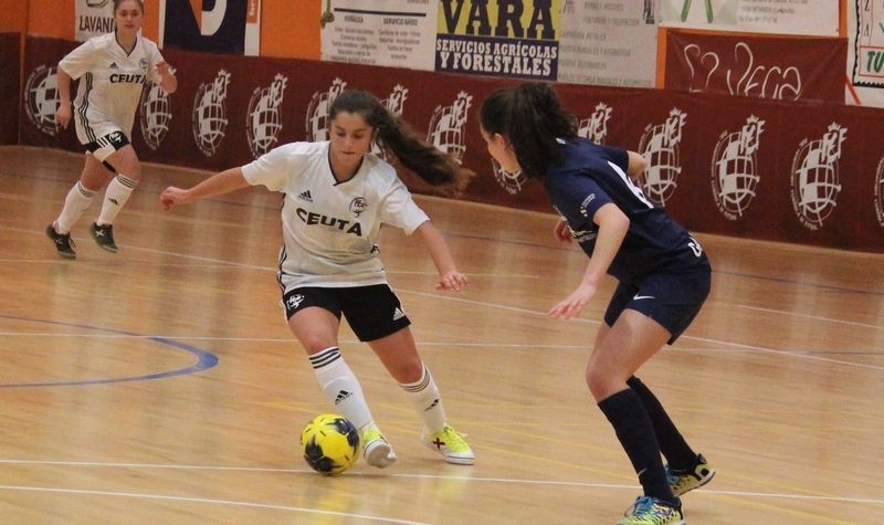 Fase Previa Nacional Sub-16 y Sub-19 Femenino FS: Doble tropiezo de Ceuta