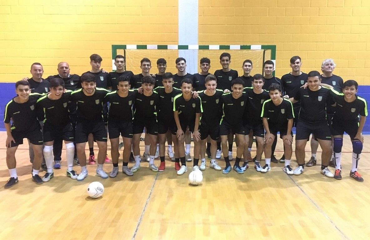 Selecciones Sub-16 y Sub-19 fútbol sala: Listas definitivas para la Fase Previa de Mazarrón