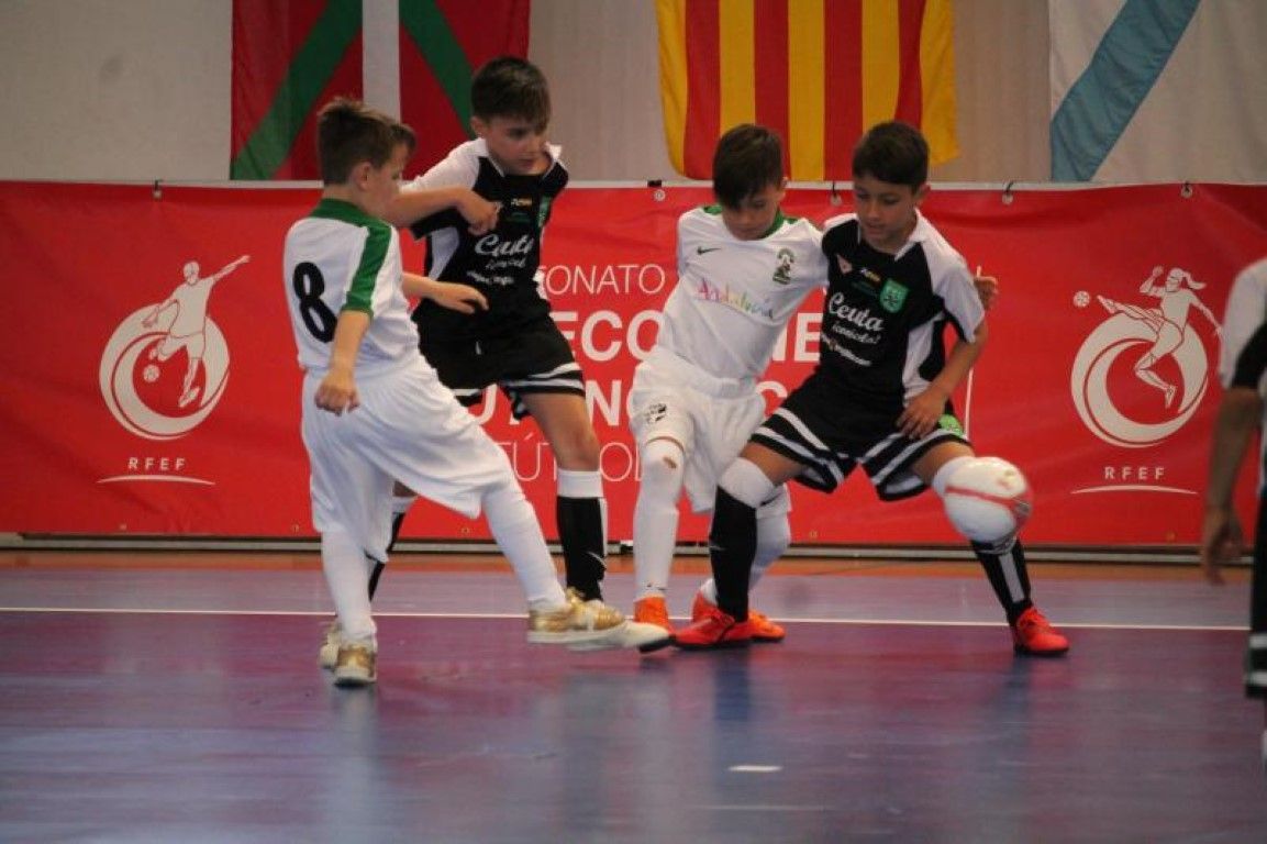 Ceuta, presente en todas las categorías de los Nacionales de Fútbol Sala