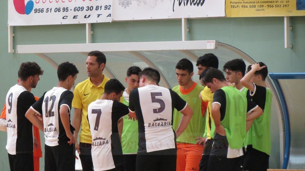 El Futsal Alhendín no da opciones al Deportivo Ceutí