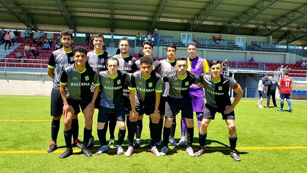 El Sporting gana por uno a tres en el campo del Atlético Villanueva.