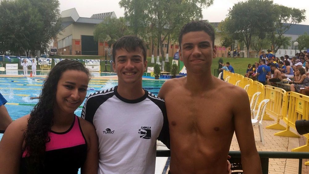 Noor Abdeselam, José María Cárceles y Javier González