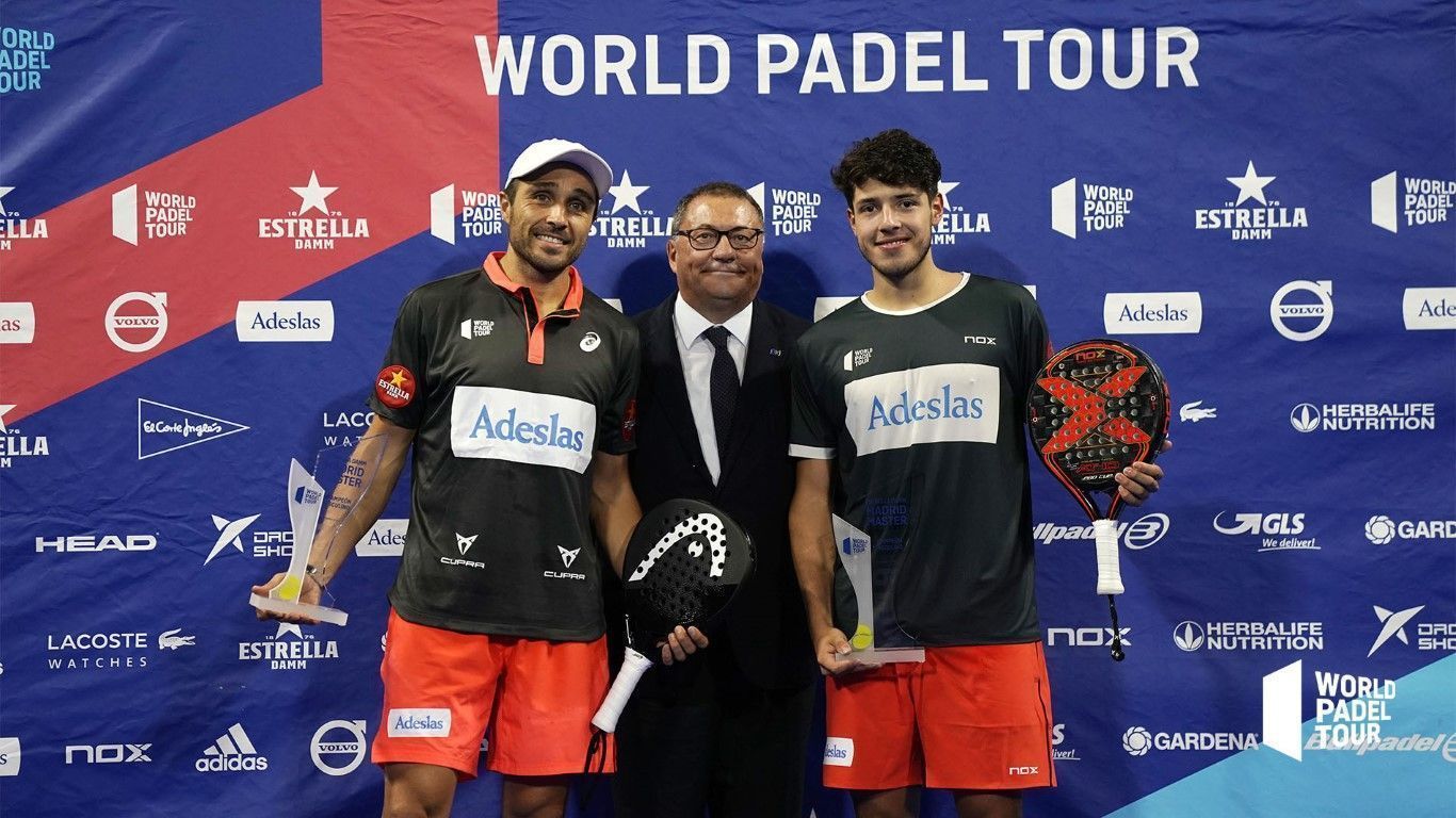 Bela y Tapia ganan contra todo pronóstico el Estrella Damm Madrid Master de padel