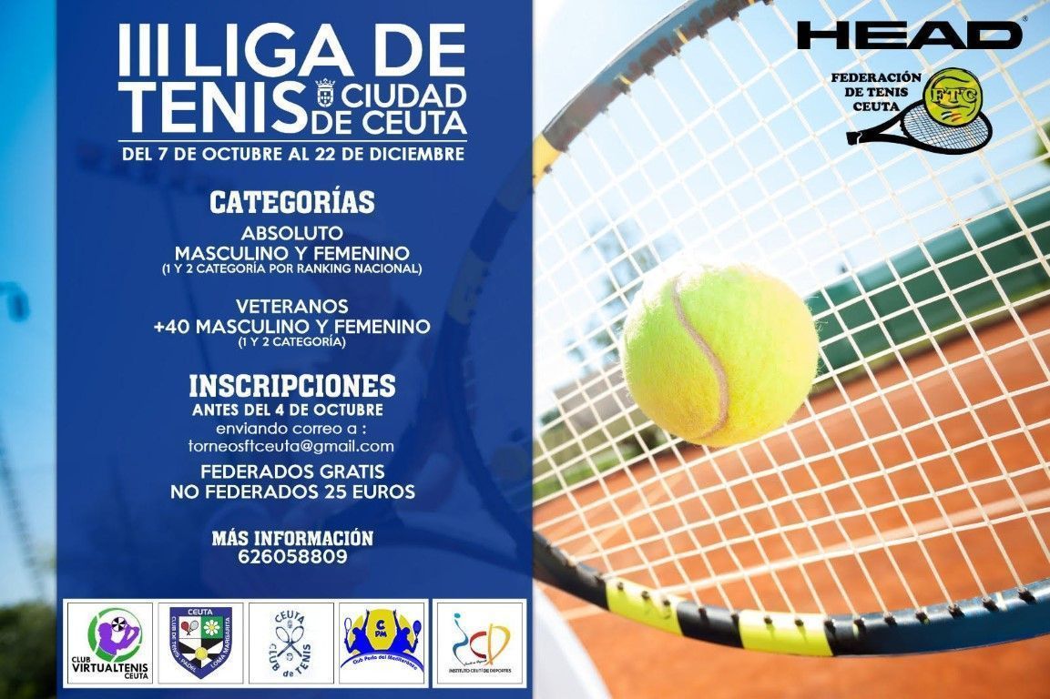 La Federación abre las inscripciones para la ‘III Liga de Tenis’