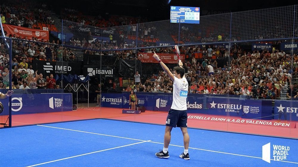 Galán y Lima se medirán a Silingo y Allemandi en la final del Open de Valencia de padel