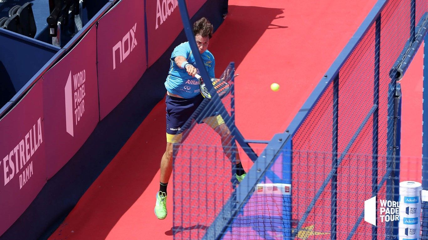 Paquito Navarro y Juan Lebrón pegan fuerte en  el Open de Padel de Valladolid