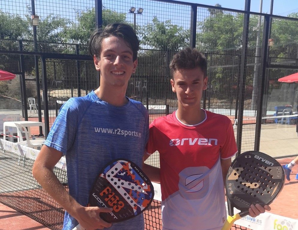 Buenos resultados en la segunda jornada del Campeonato de España de Pádel de menores