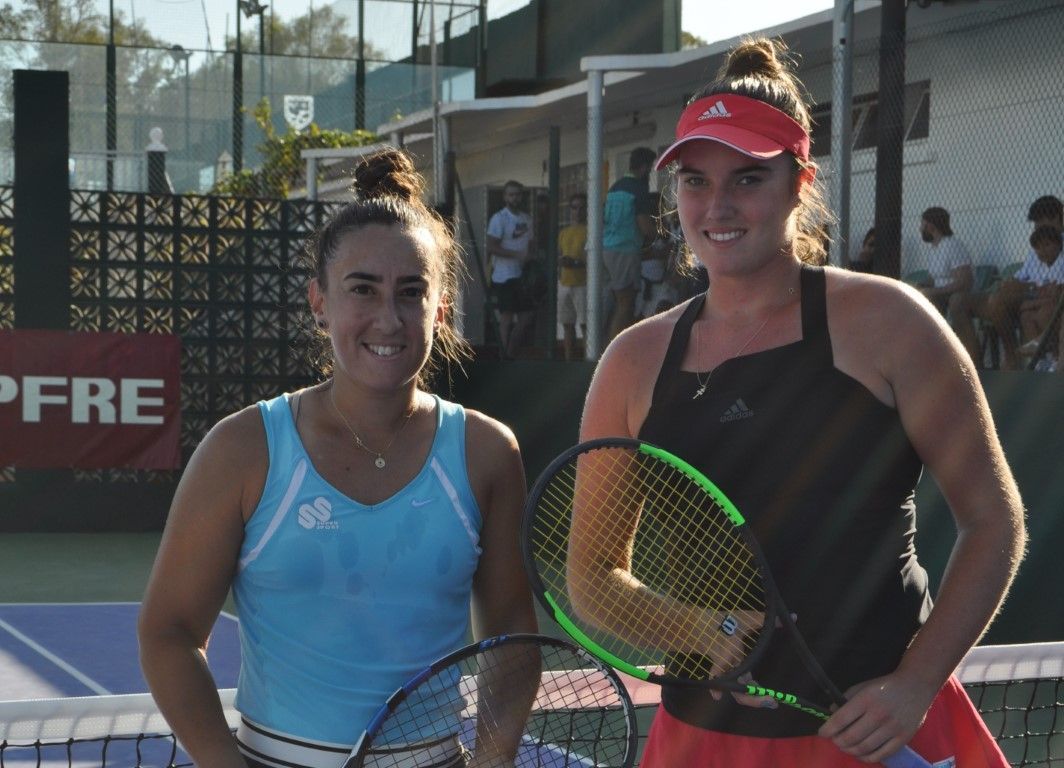 Olga Parres debuta con una victoria en el individual pero no jugará en el dobles