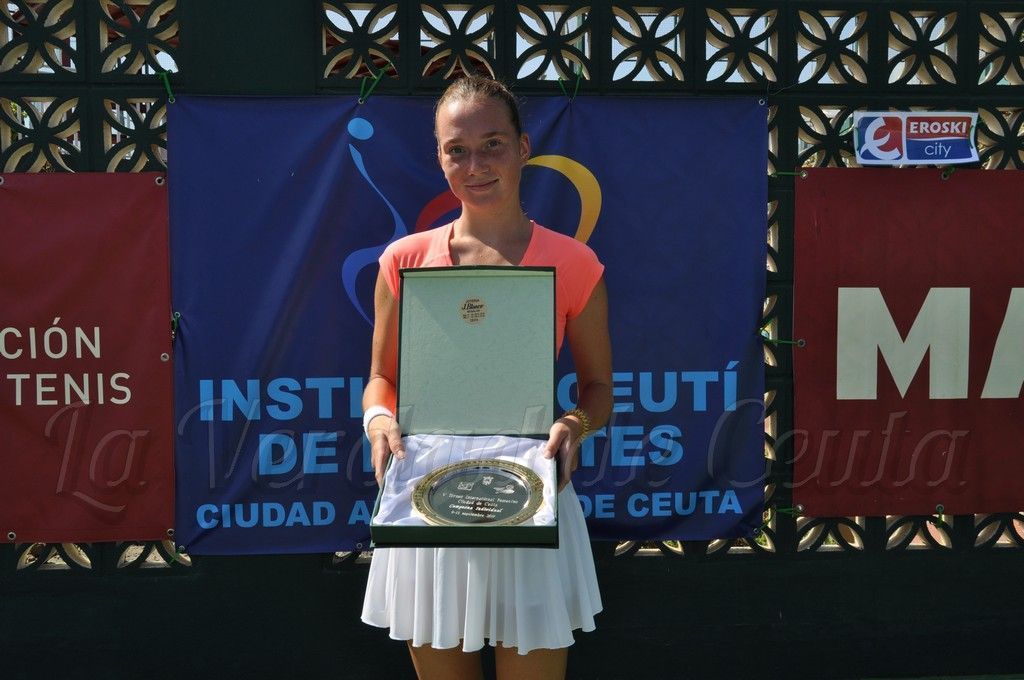 Ekaterina Shalimova gana el Internacional Ciudad de Ceuta de tenis