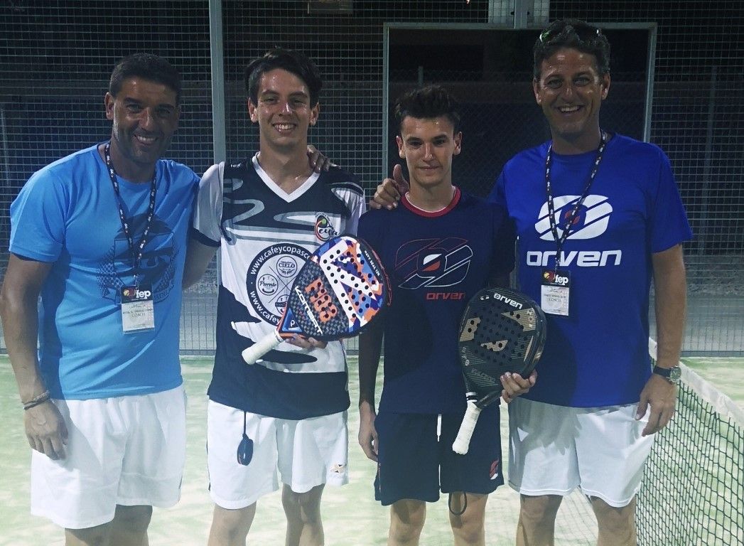 El cadete Atencia consigue la primera victoria de un ceutí en un Campeonato de España de Pádel