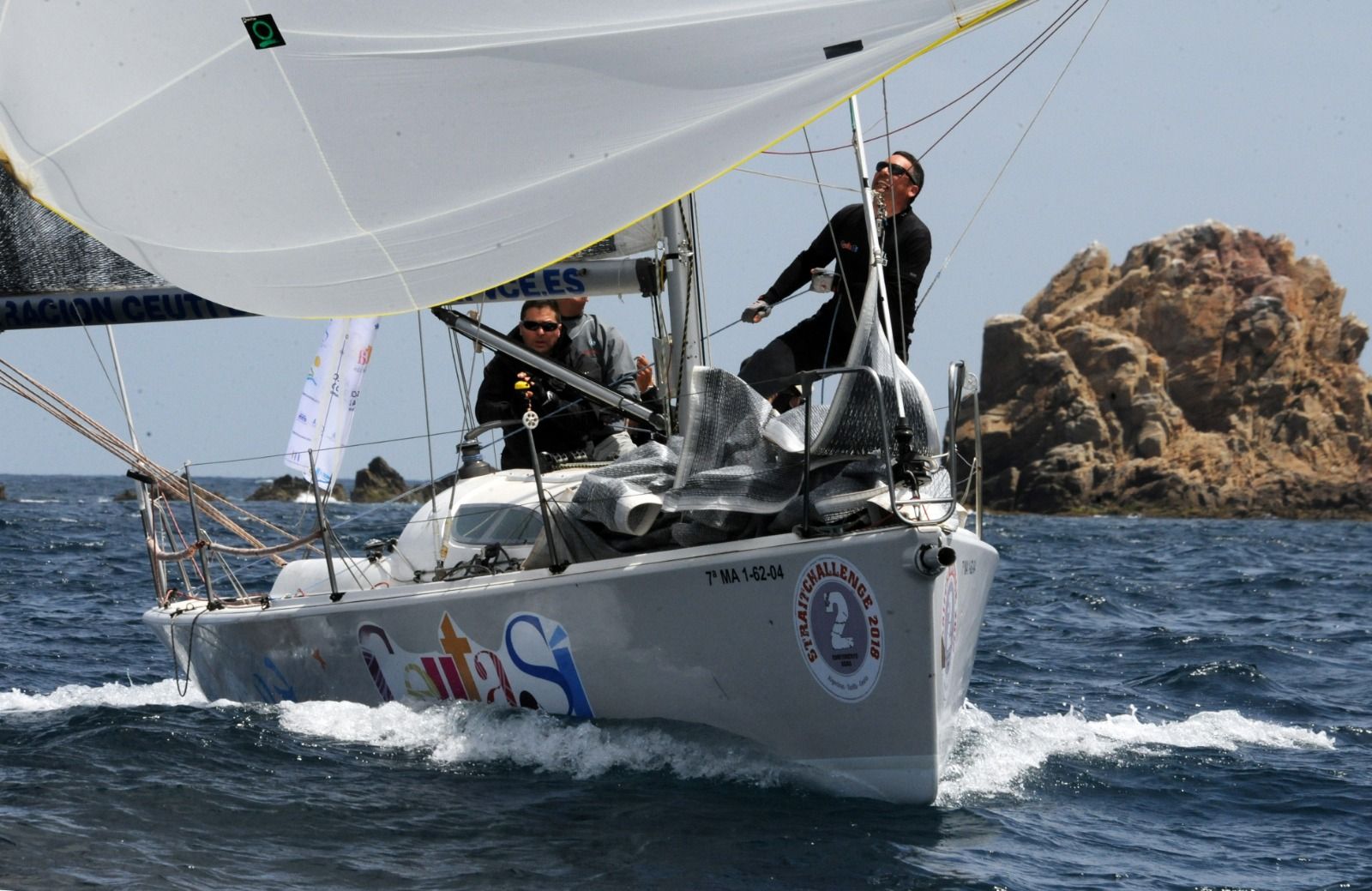 El 'Ceuta Sí' llega líder destacado a la prueba final de la Copa Intercontinental. Imagen cedida Daniela Millifanti   