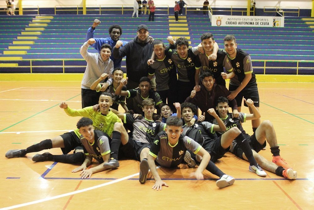 El Sporting Atlético empata con el Puerto y se hace con el título de Liga Juvenil Fútbol Sala