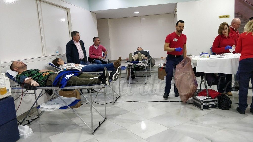  Los próximos días 24 y 25 de febrero dos jornadas de cuestación colectiva de sangre en el Ayuntamiento.