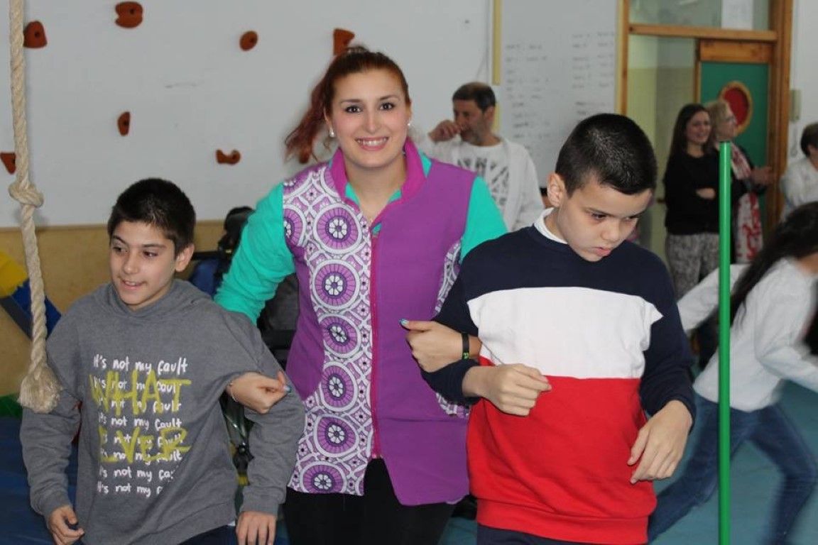 El colegio San Antonio recauda cerca de 600 euros con el kilómetro solidario
