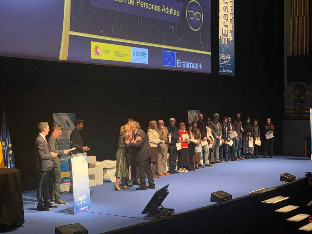 El CEPA Edrissis recoge el reconocimiento a la calidad Erasmus
