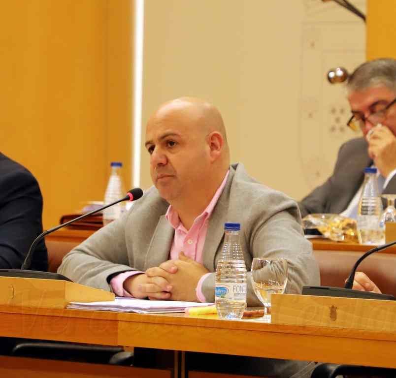 El diputado del PSOE en la Asamblea, Juan Gutiérrez