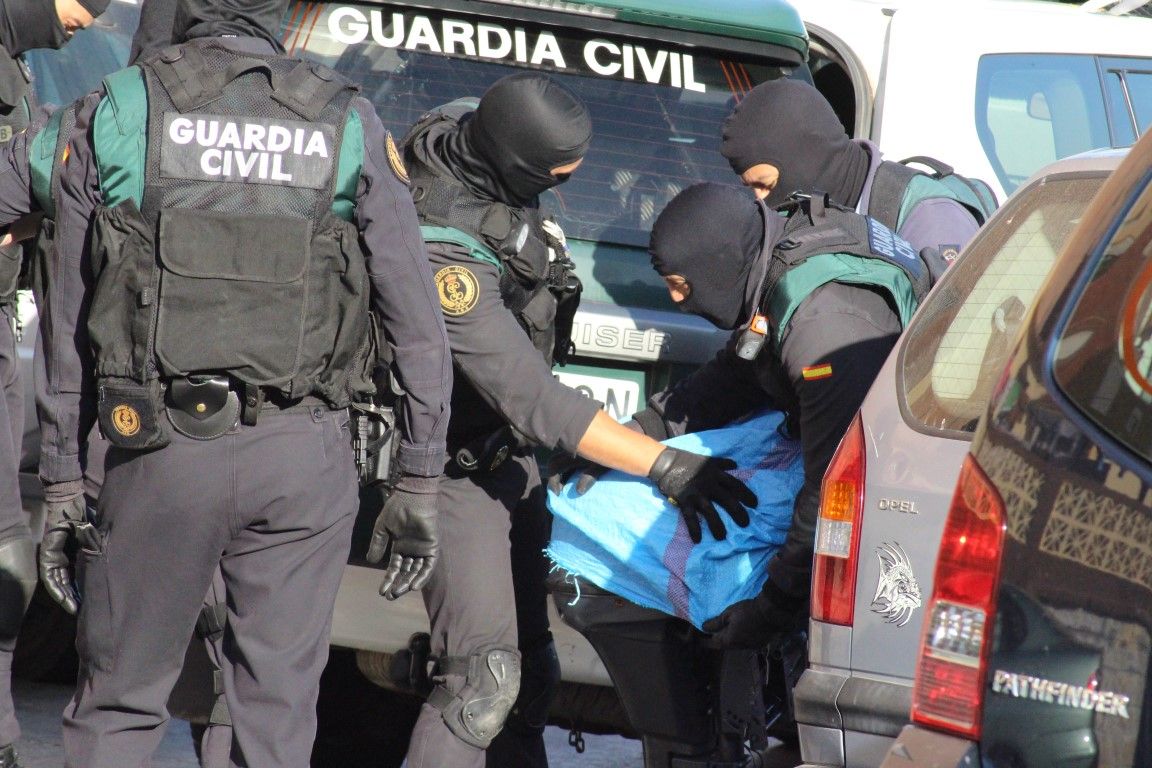 Cinco detenidos en una operación de la Guardia Civil en Ceuta contra la inmigración ilegal