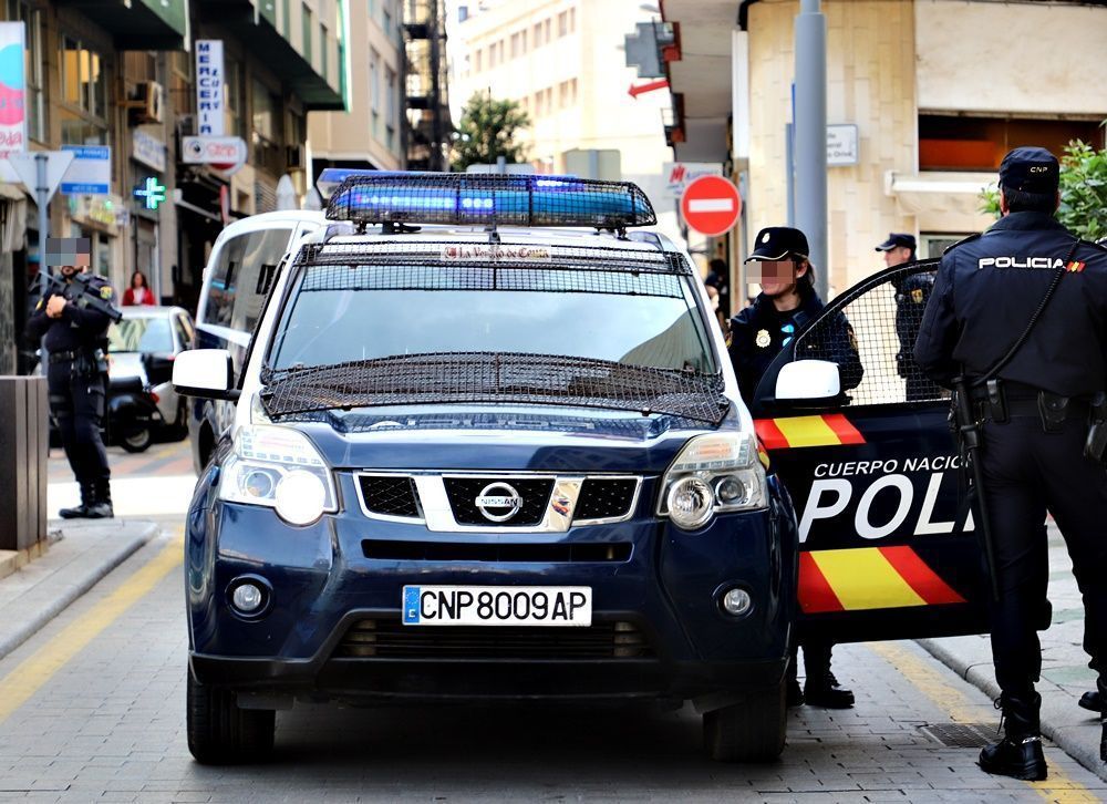  La Policía Nacional se dirigió al lugar y se entrevistó con la víctima.