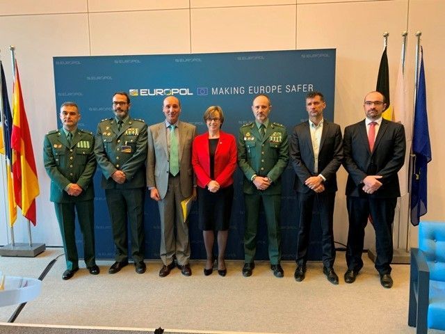Autoridades policiales y judiciales europeas unen fuerzas para desmantelar la propaganda terrorista online. Foto Prensa de la Guardia Civil