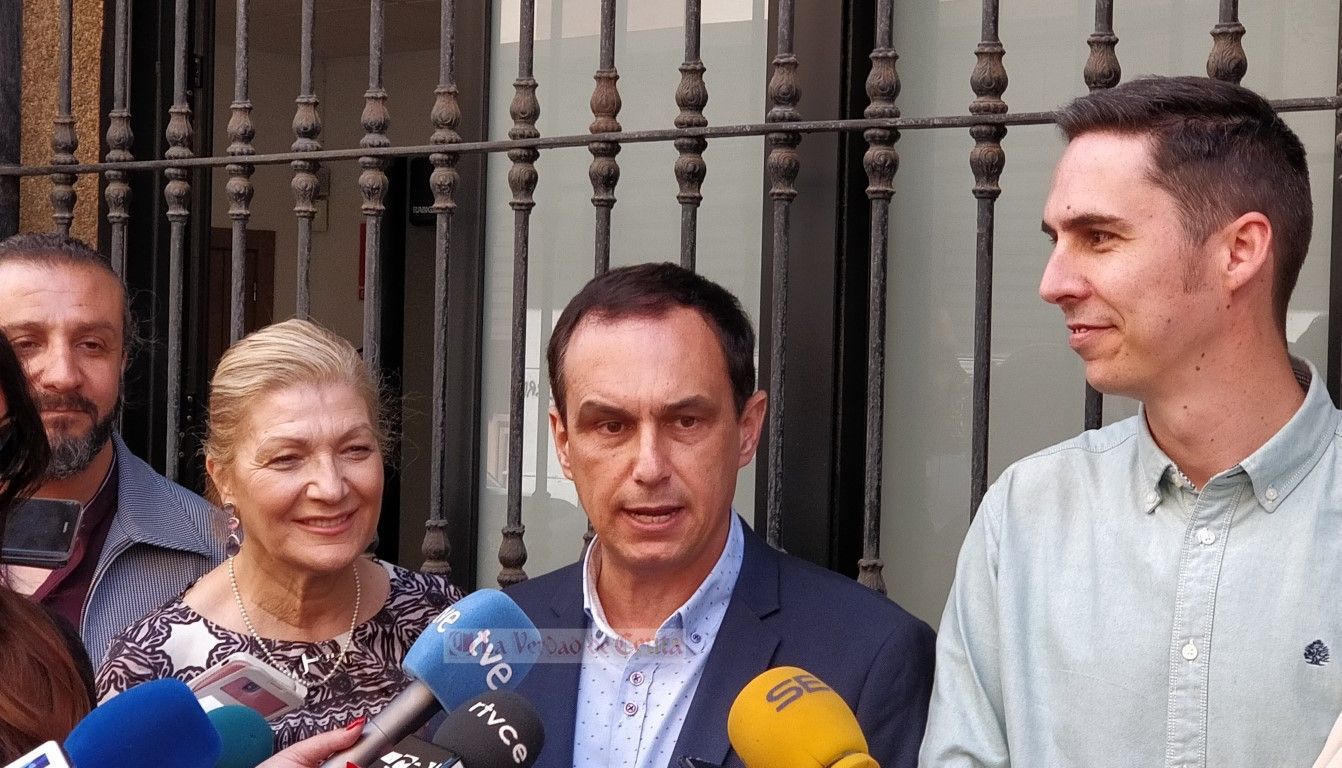 Manuel Hernández: "en nuestra mente tenemos trabajar y defender los intereses de Ceuta"